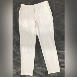 Nike Dri-FIT Men’s Slim Fit Golf Trousers-White Size 30x30